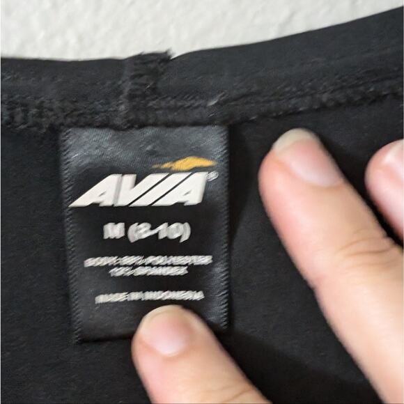 Avia Black and Gray Windbreaker Half-Zip Jacket - Picture 2 of 3